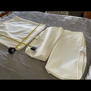 Outdoor furniture covers.